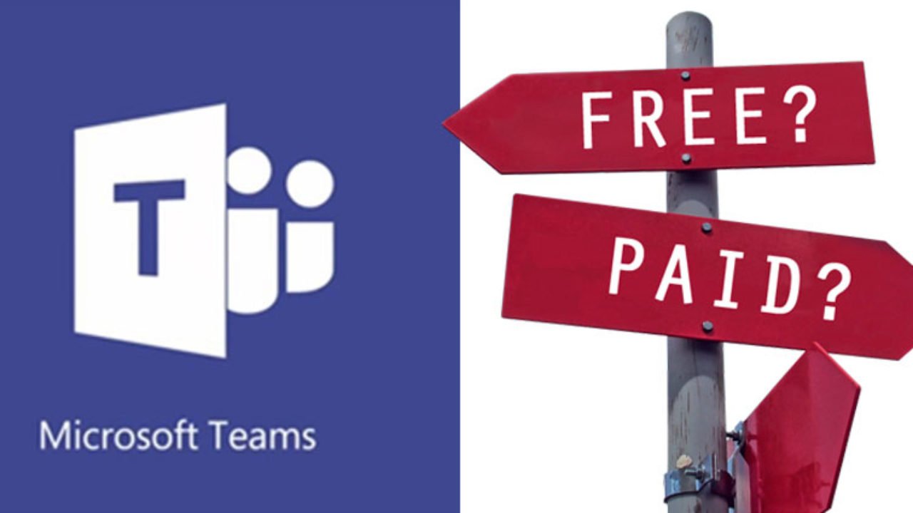 microsoft teams free vs paid