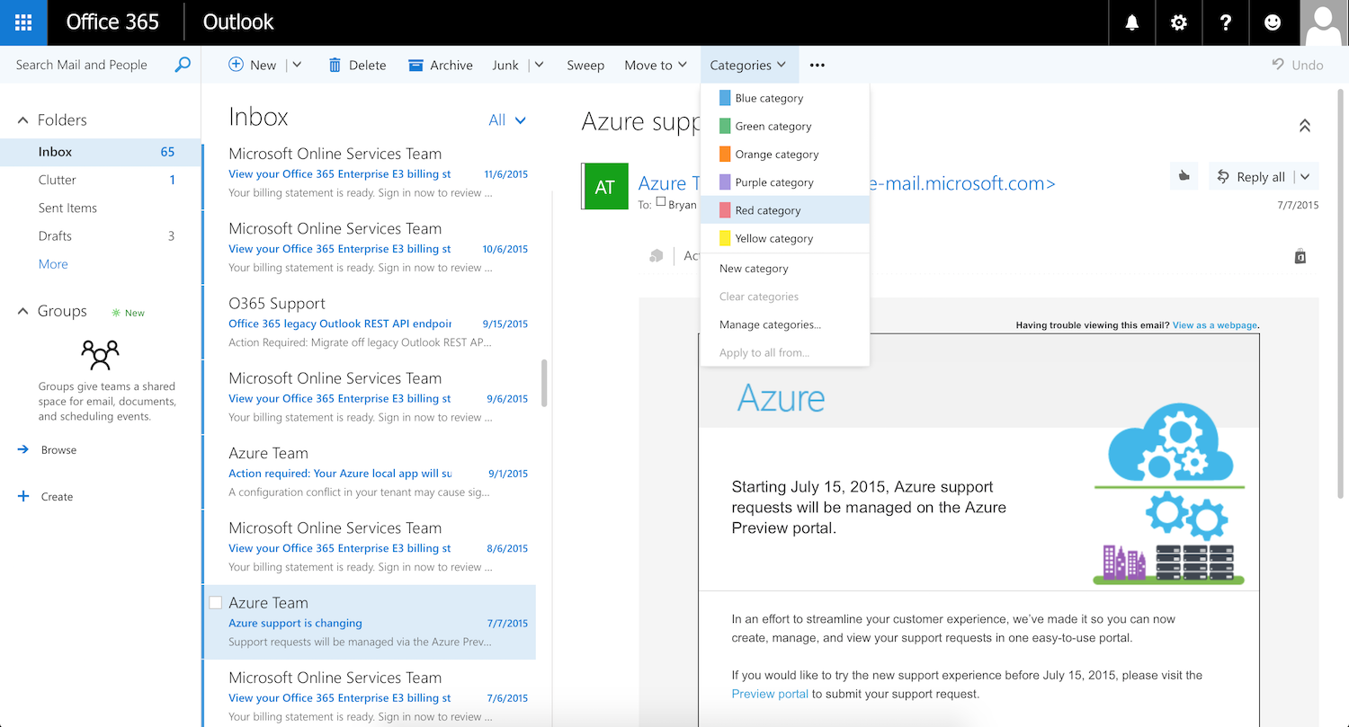 office 365 business email solutions