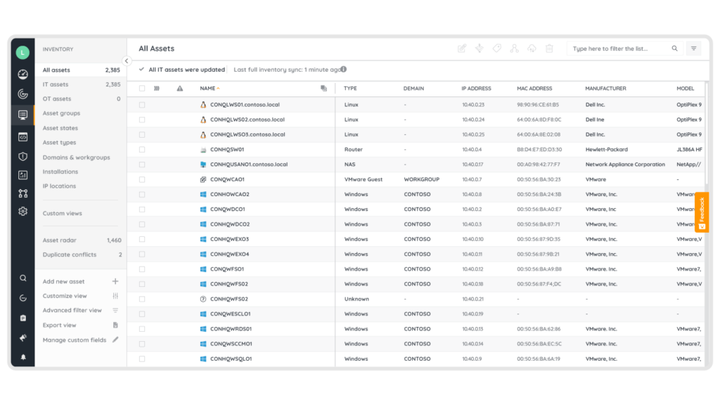 buy it asset discovery software